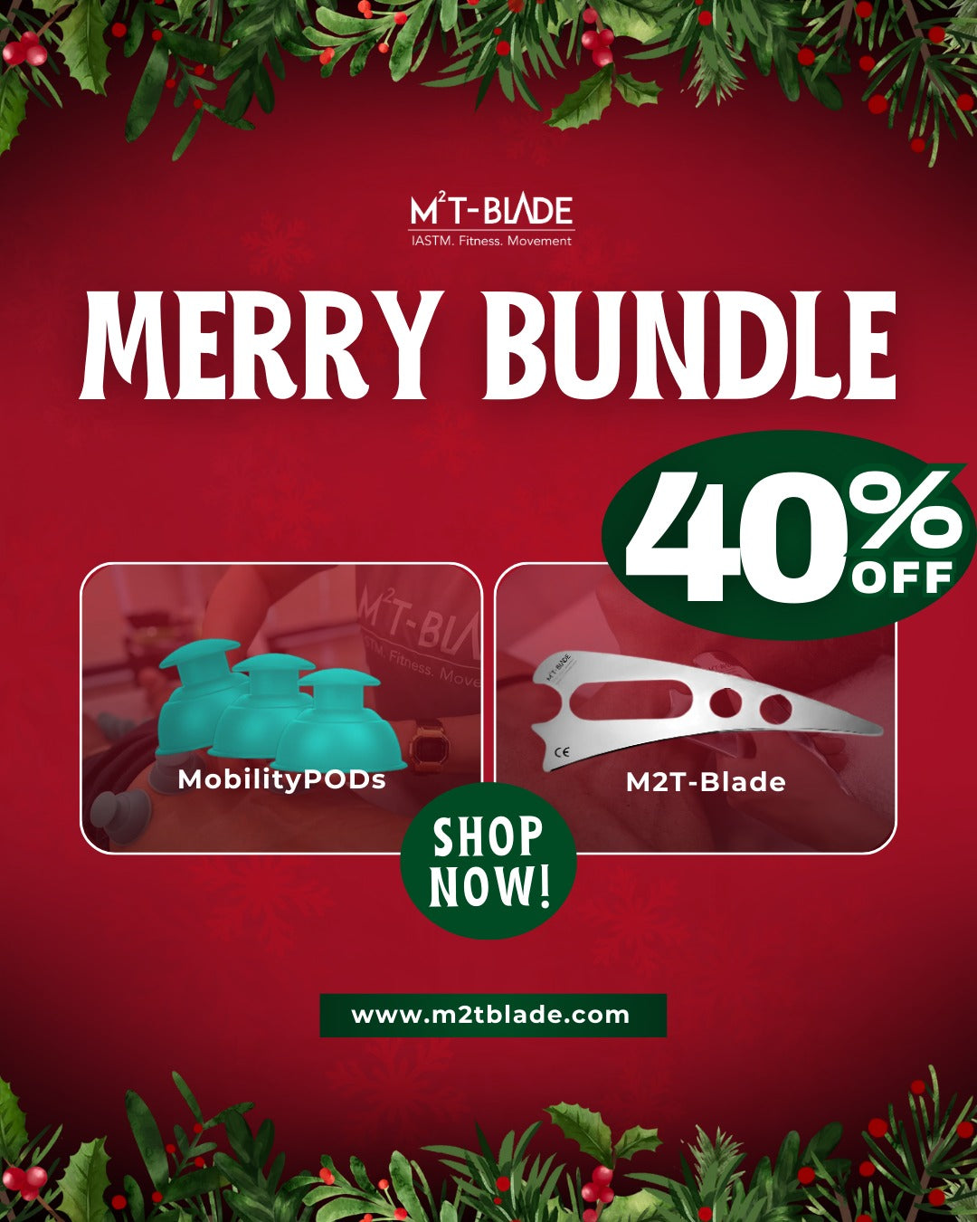 Merry Bundle- Functional IASTM and Functional Chinese Cupping (SAVE 40% OFF)